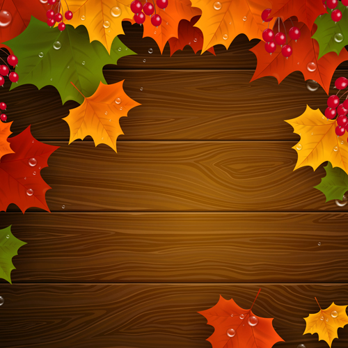 Eps Autumn Harvest Background Vector