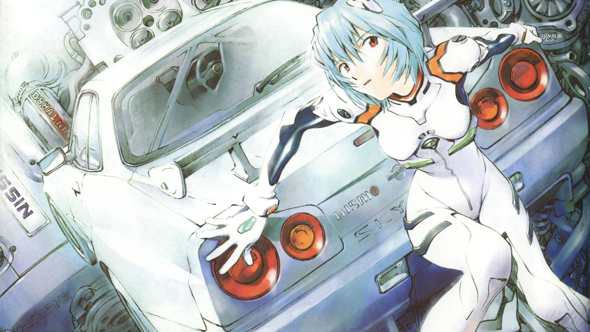 Evangelion 4k Wallpaper