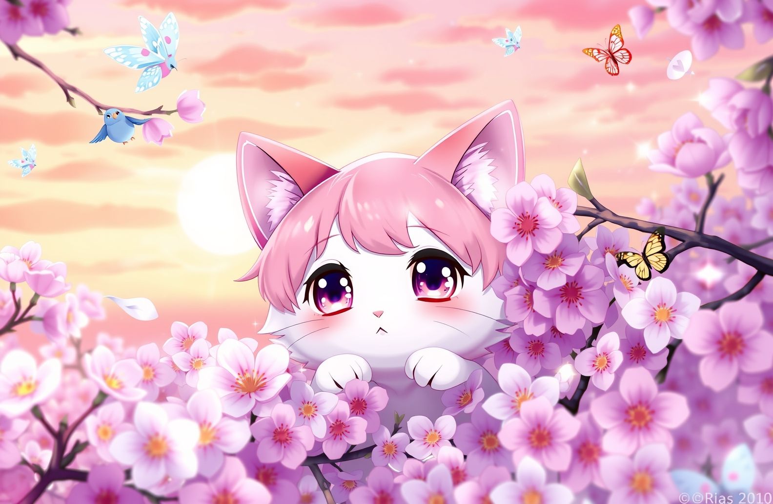 Anime Neko Wallpaper