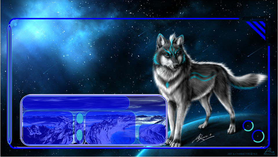 Wolf Space Ps Vita Wallpaper Themes And