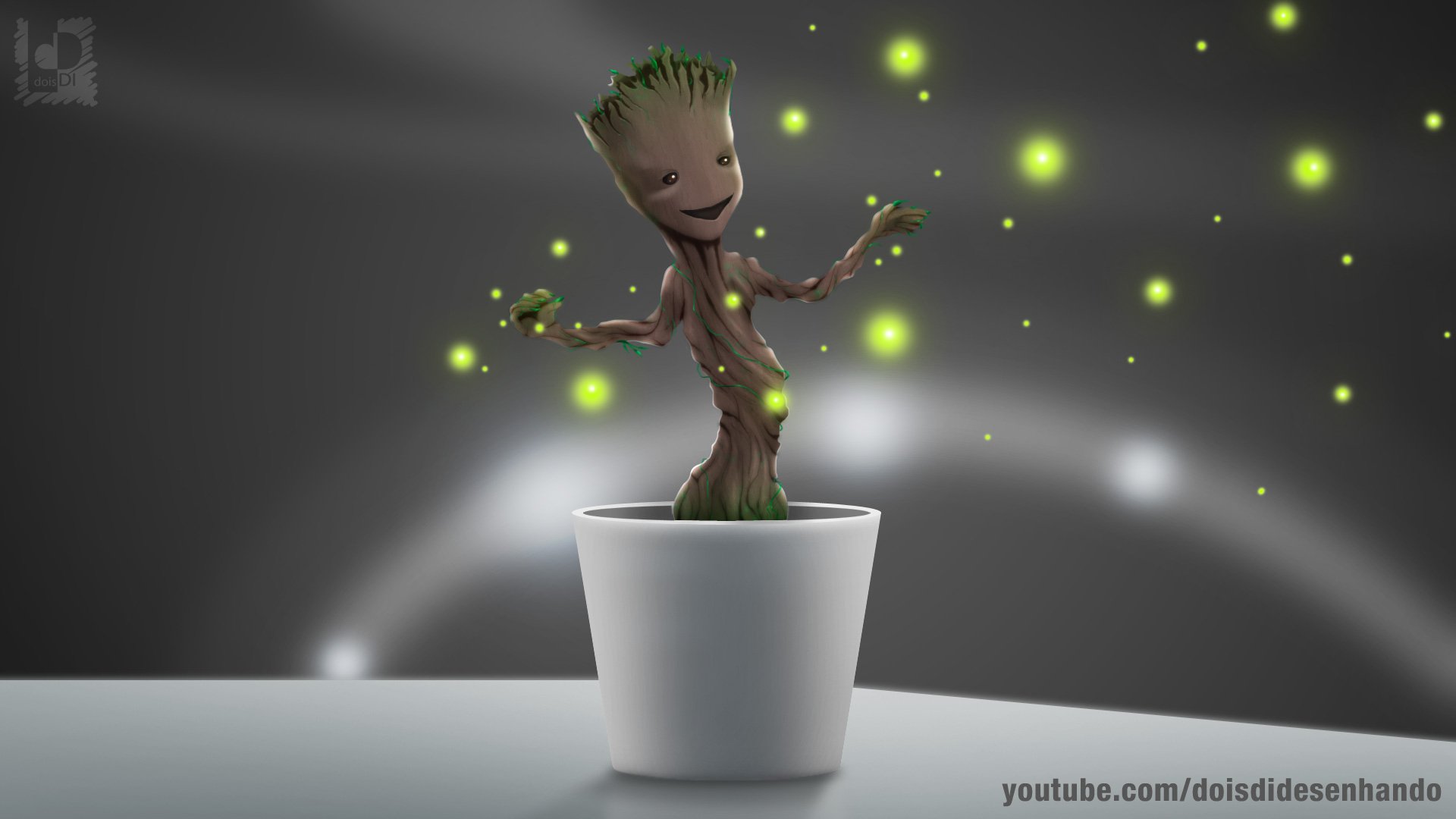 Free download Baby Groot by lukatesi on Newgrounds [1920x1080] for your  Desktop, Mobile & Tablet | Explore 50+ Baby Groot Wallpaper | Baby  Wallpapers, Groot Live Wallpaper, Groot and Rocket Wallpaper