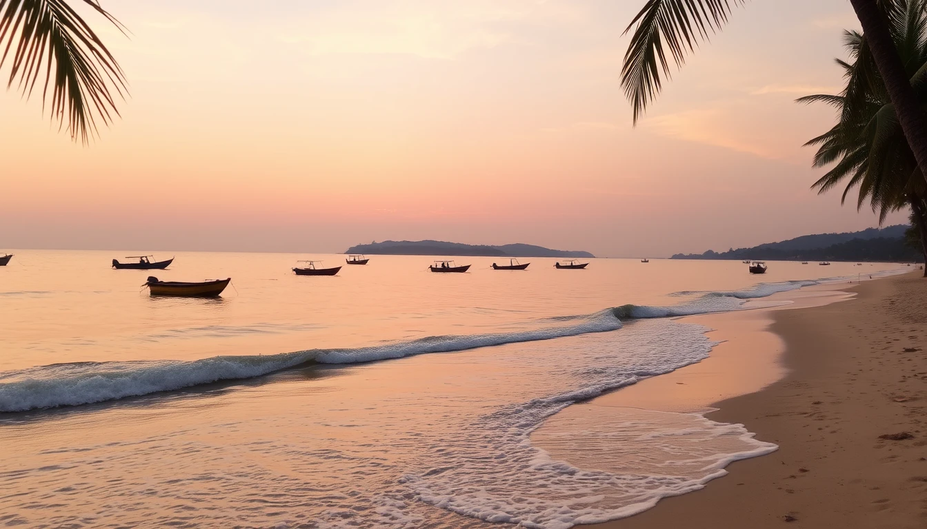 Wallpaper HD Beaches With Boats