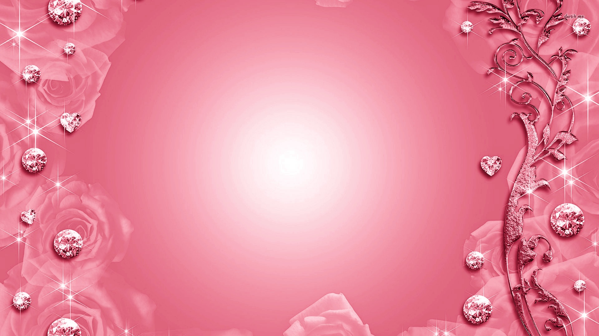 Image Pink Diamond Desktop Wallpaper Pc Android Iphone And