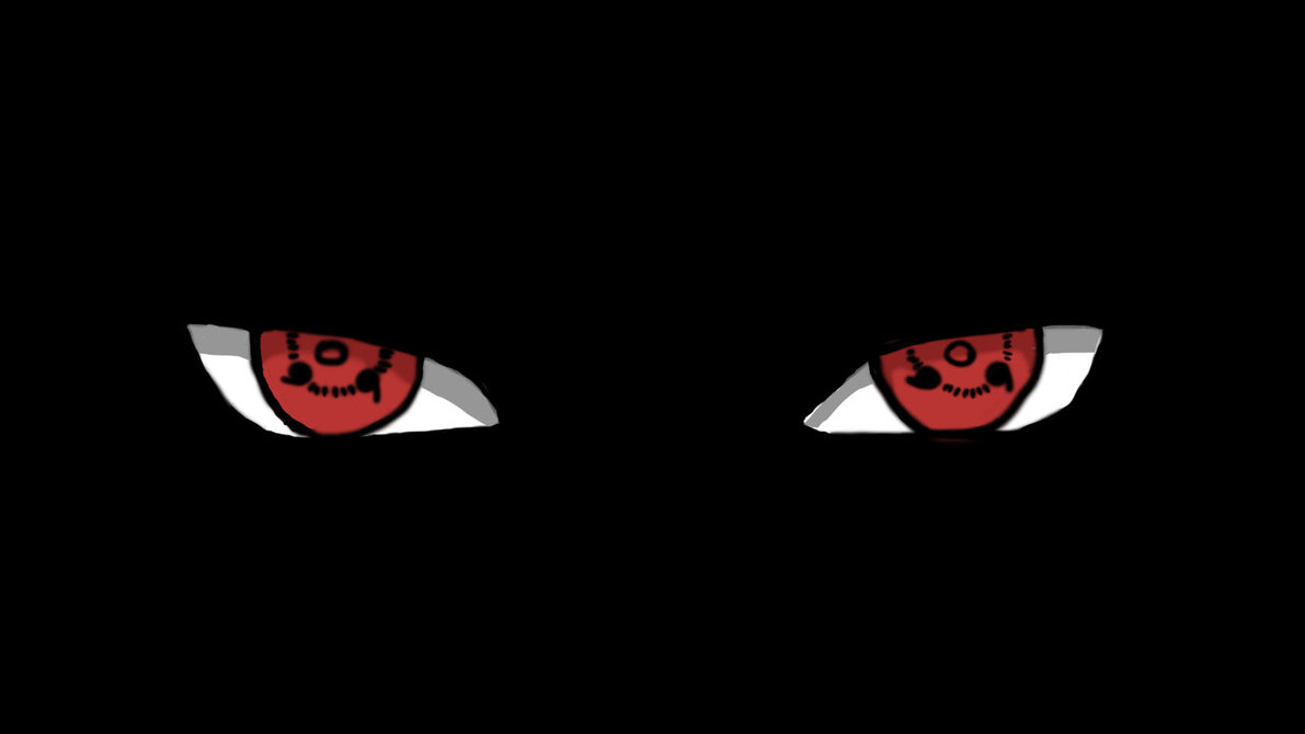 sharingan eye parallax wallpaper