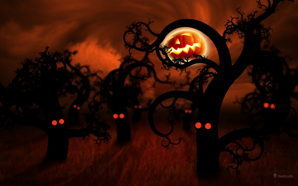 Scary halloween desktop wallpaper My Rome 1024x640