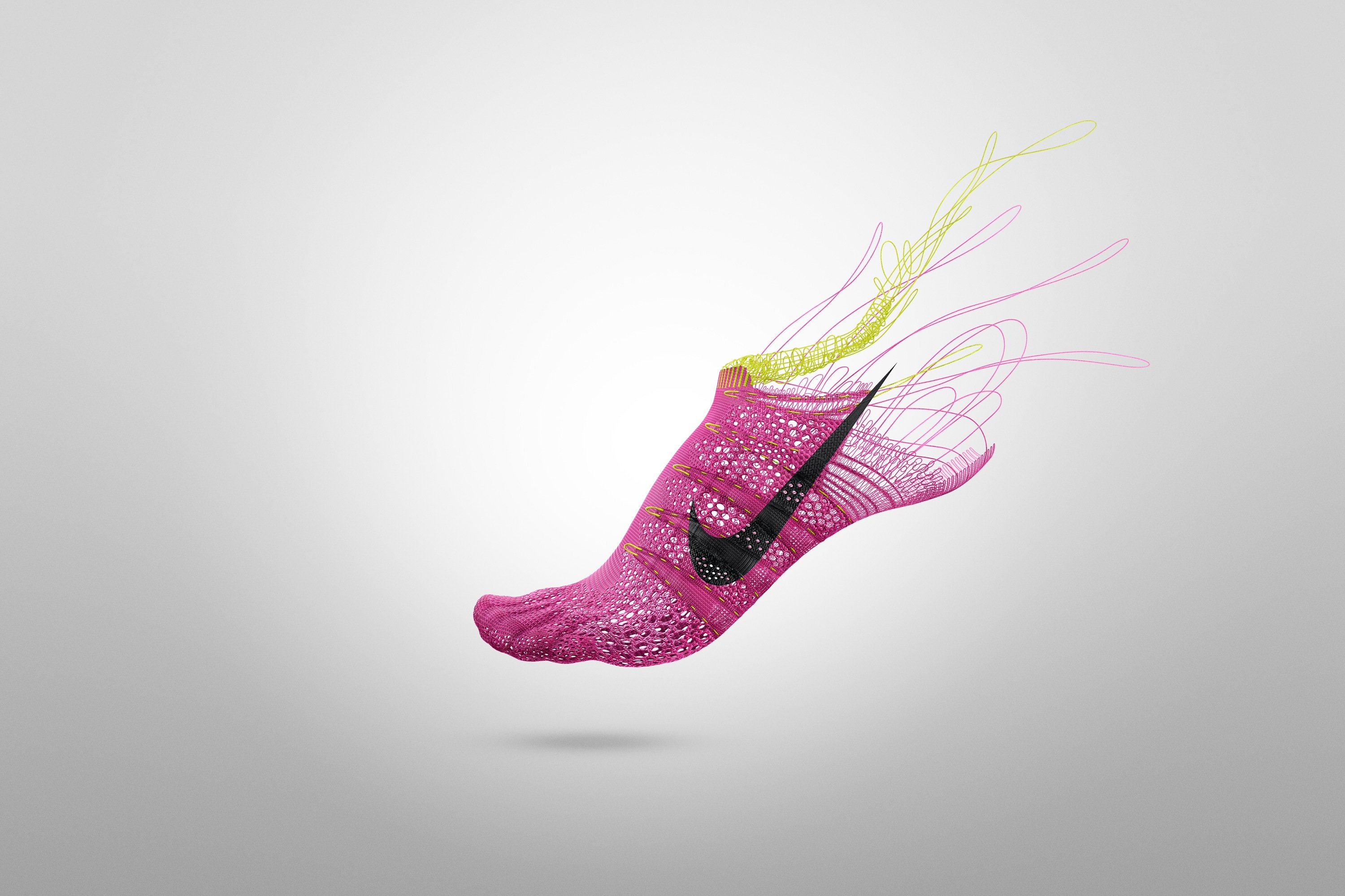 Nike Sports Shoes Product Logo Poster Advertising Products