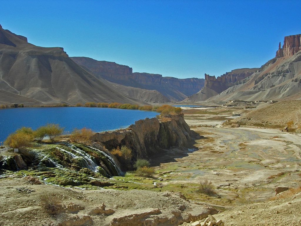 Band E Amir National Park Afghanistan Islamic