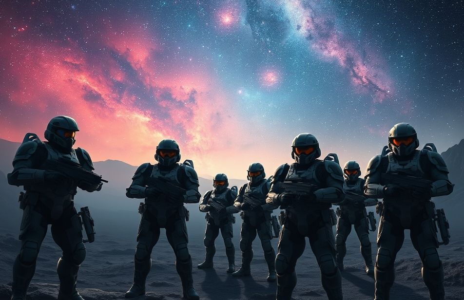 Space Marines Wallpaper