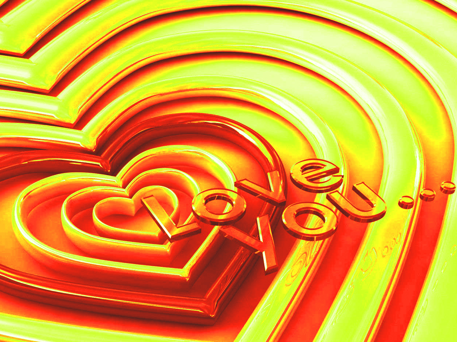 3d Wallpaper Love Heart You Desktop