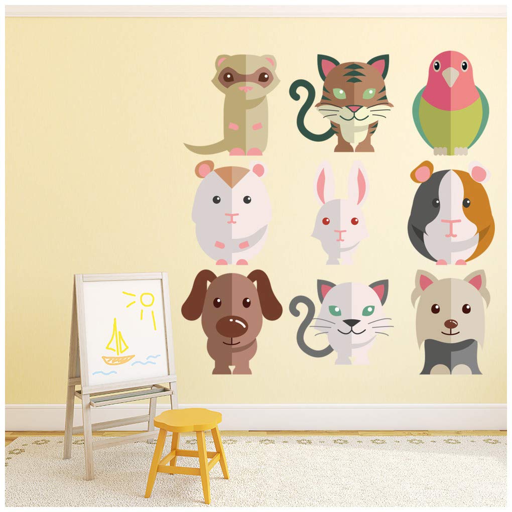 Amazon House Pets Group Digital Wall Sticker Available In
