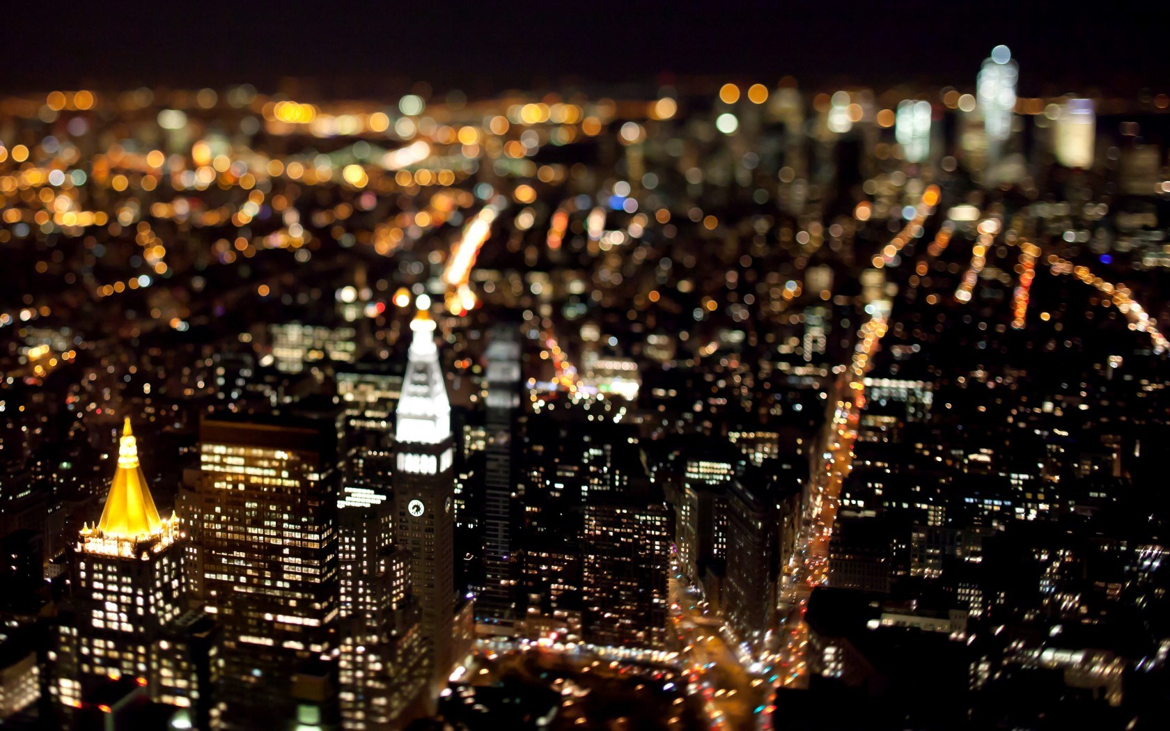 new york city at night wallpaper