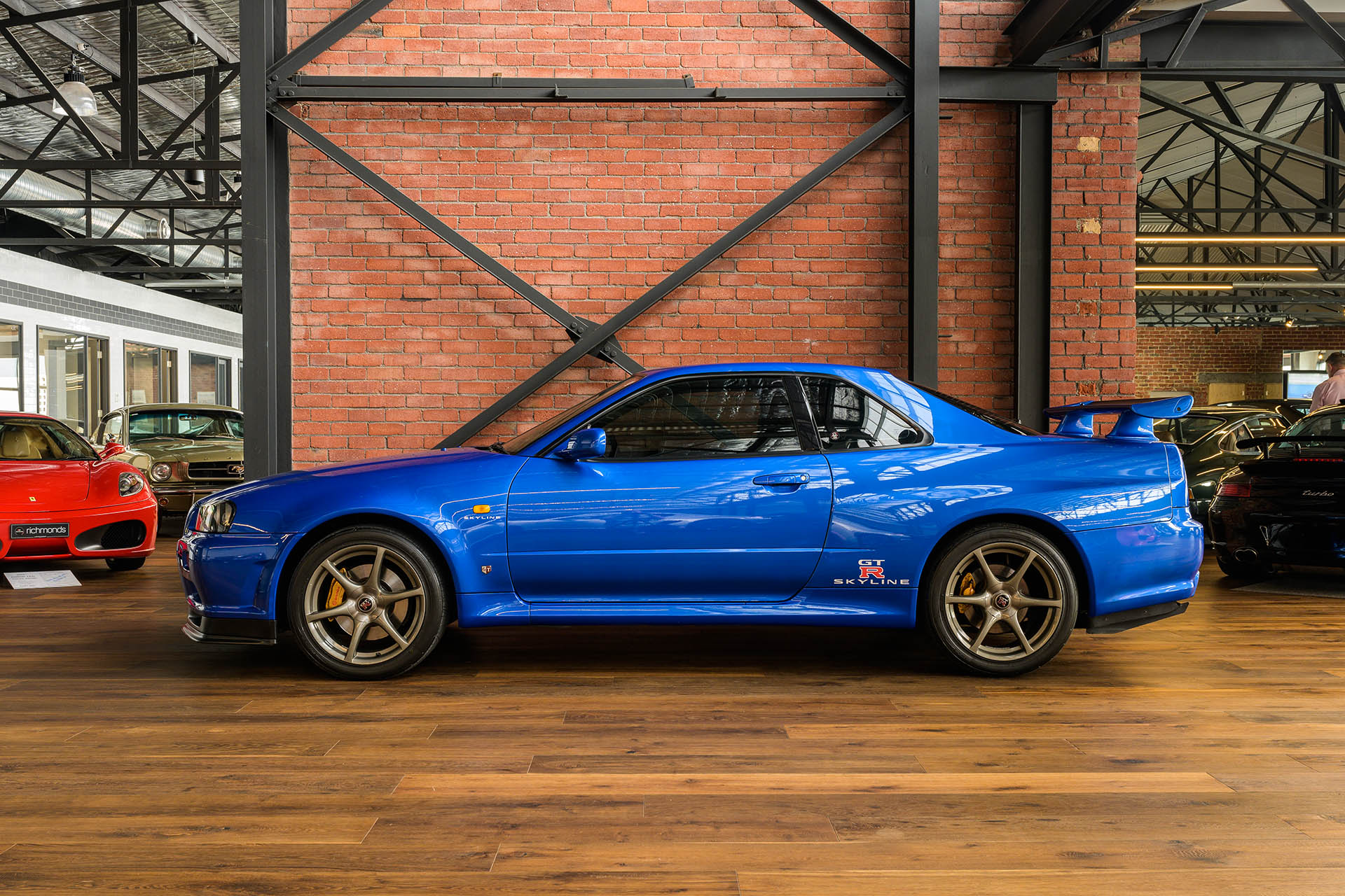 Nissan Skyline Gtr R34 Blue Wallpaper