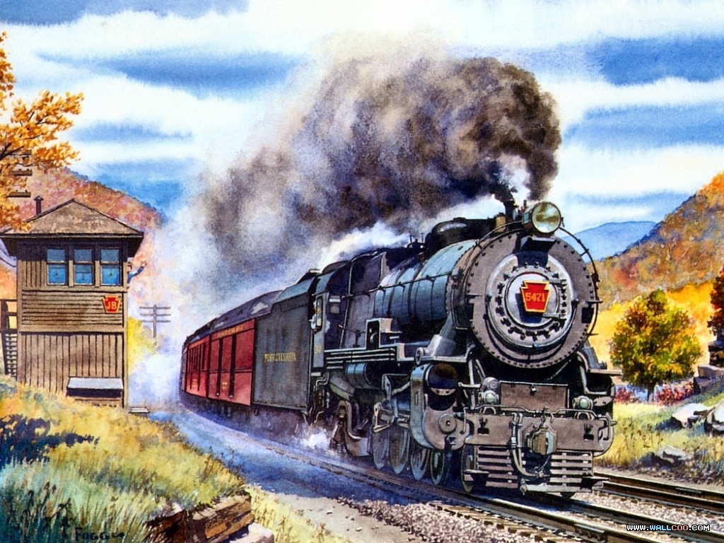 Howard Fogg 036 Pennsylvania K4 Steam Locomotive 5471 1024x768