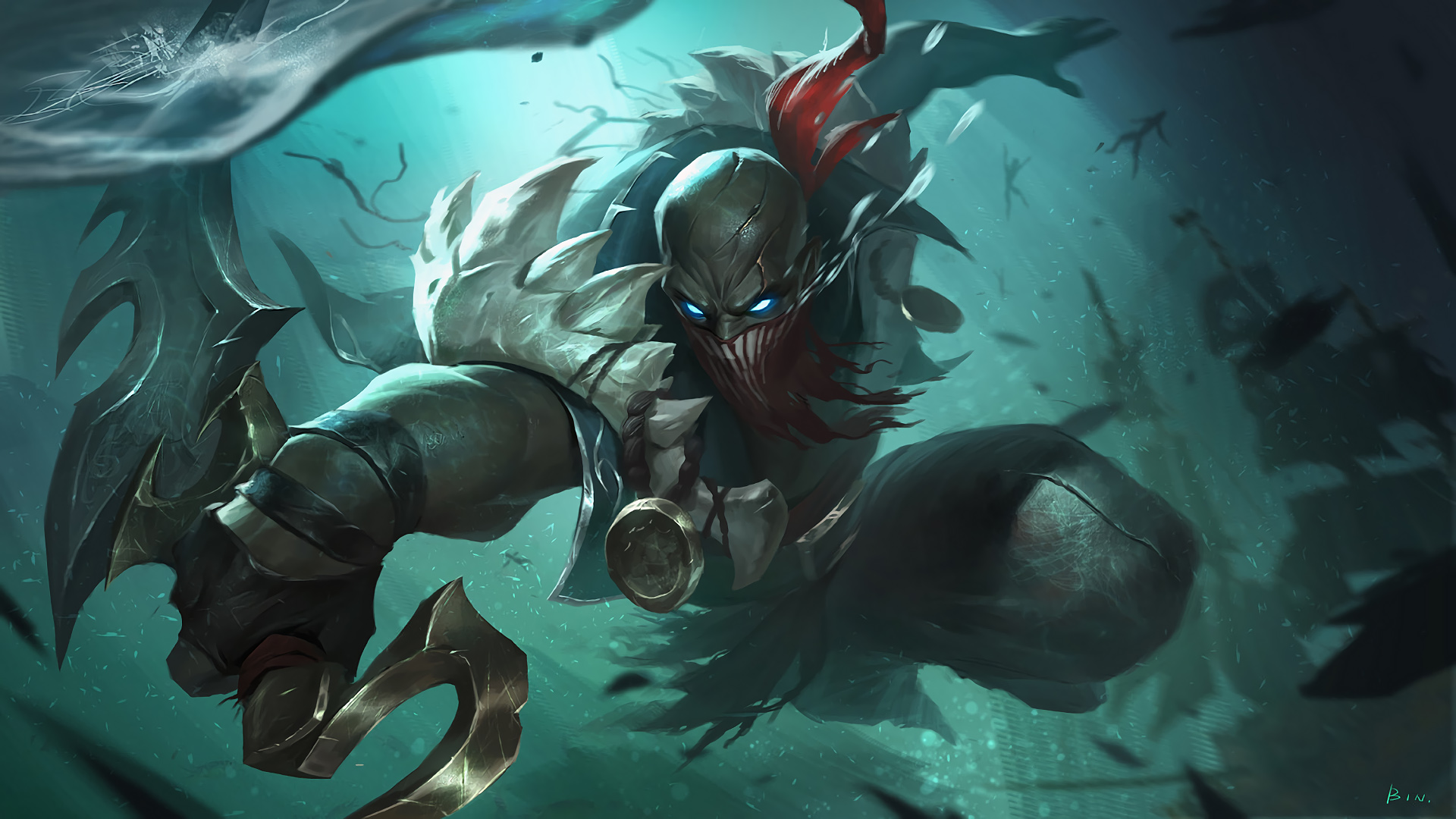 [28+] League of Legends Pyke Wallpapers - WallpaperSafari