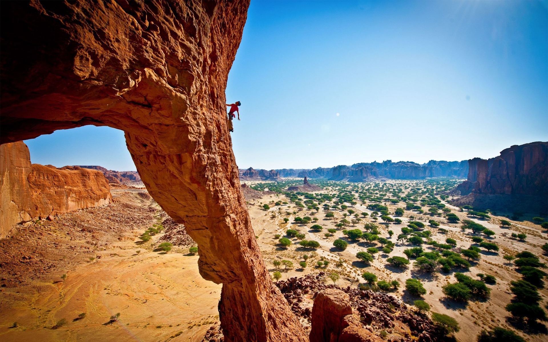 Rock Climbing Wallpaper