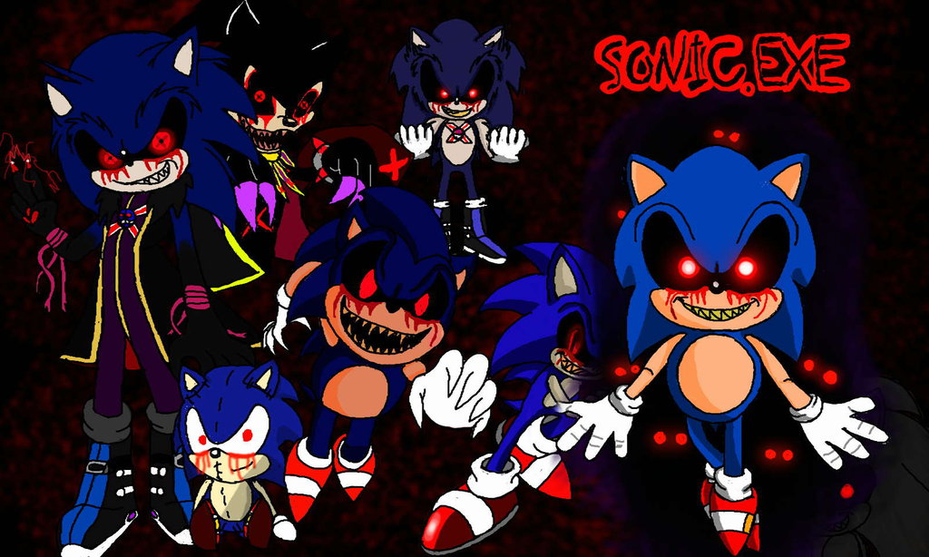 Sonic Exe Wallpaper By Hauntedexe12