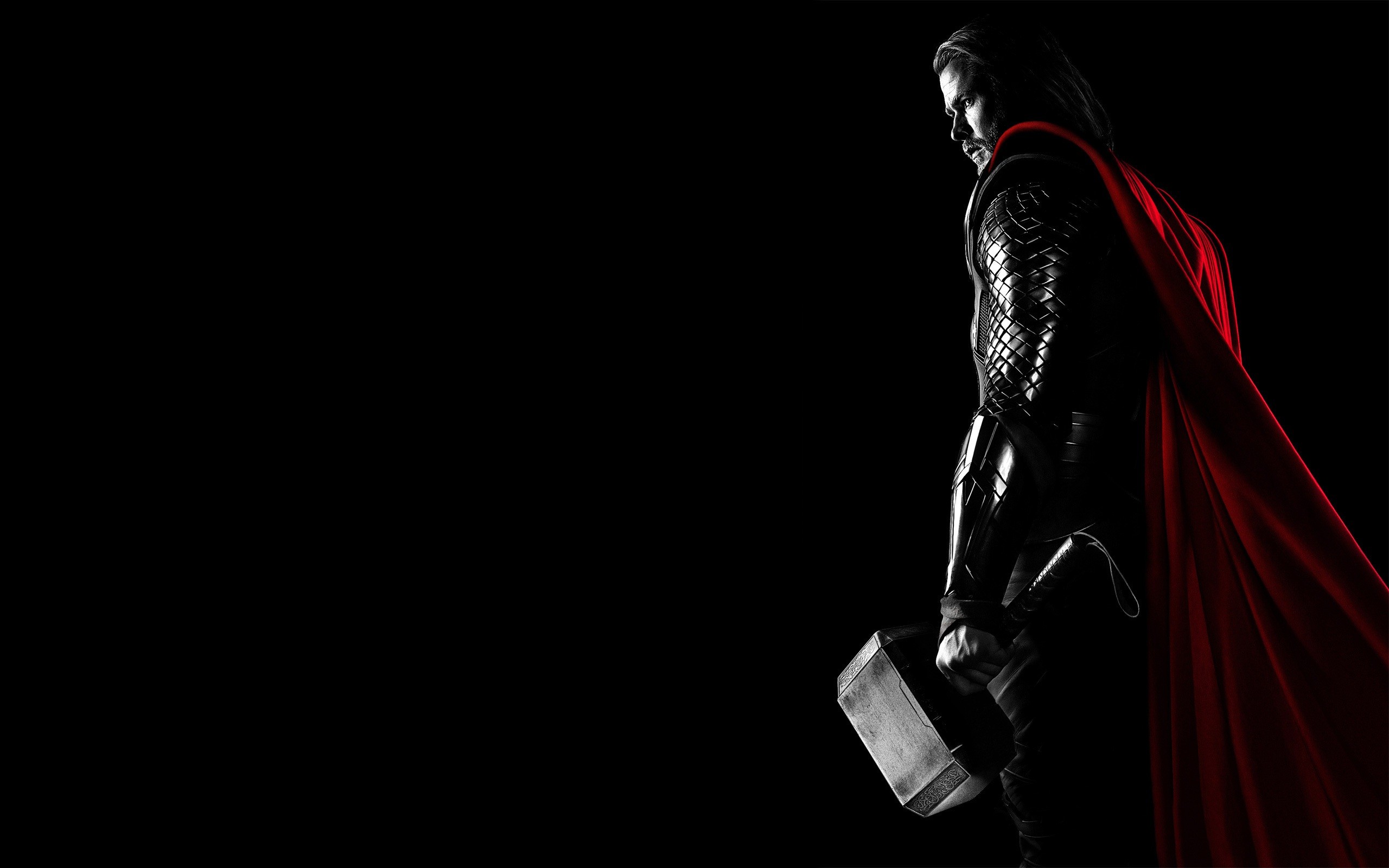 Thor The Wallpaper Avengers Black Background