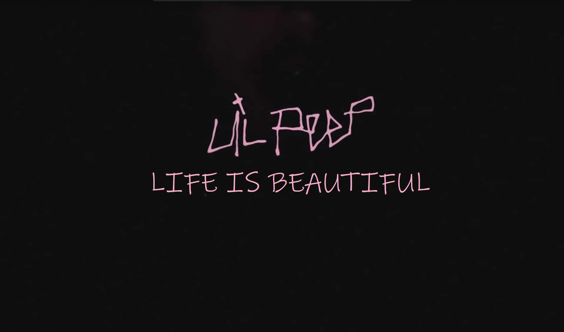 Lil Peep Logo Wallpaper