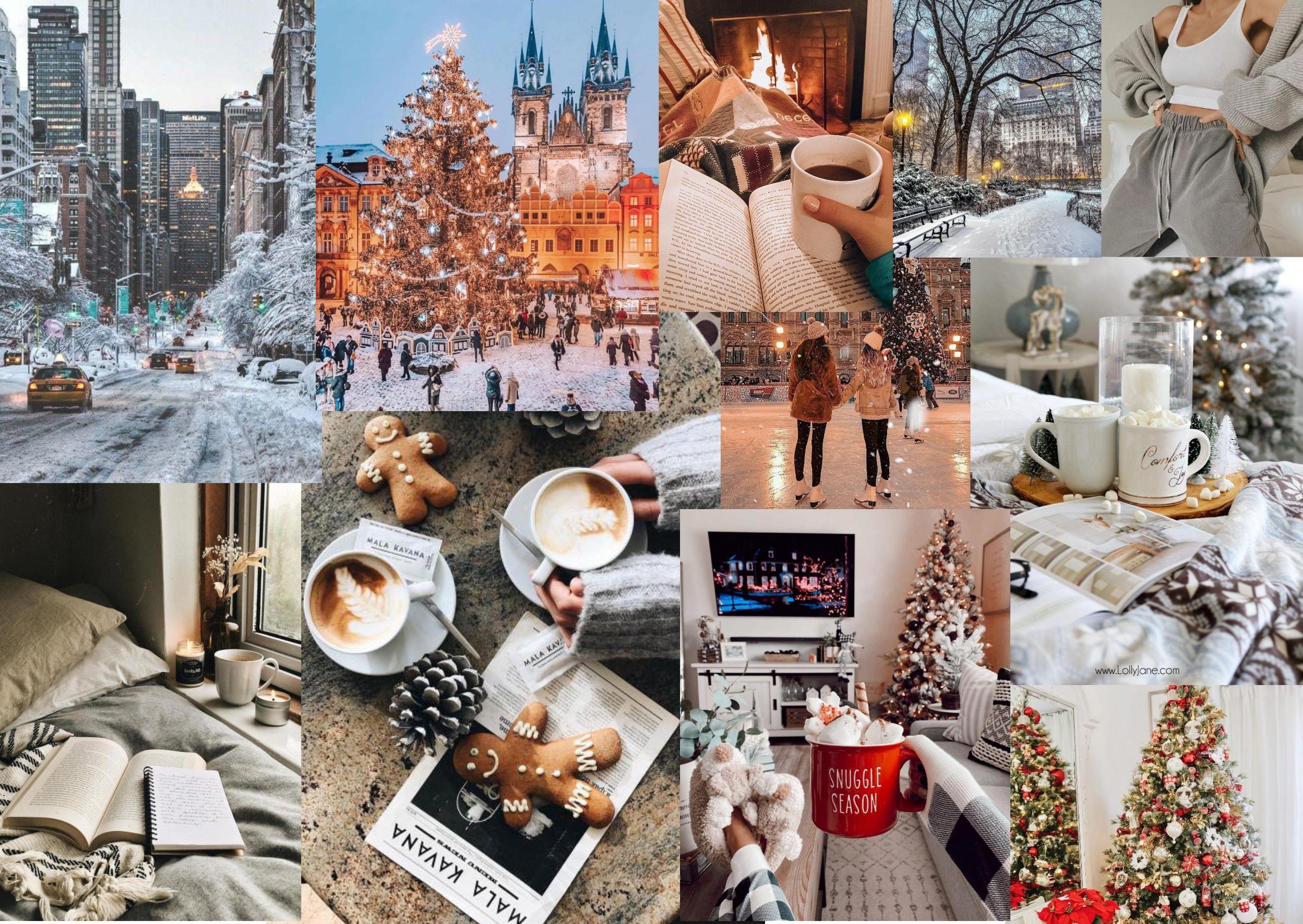 23 Christmas Collage Wallpaper Ideas Wishing you a healthy Wallpaper  Download  MOONAZ