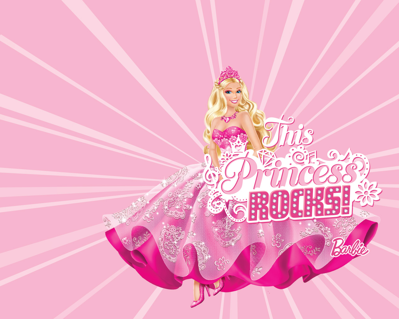 Princess Barbie Wallpaper Desktop Wallpaperlepi