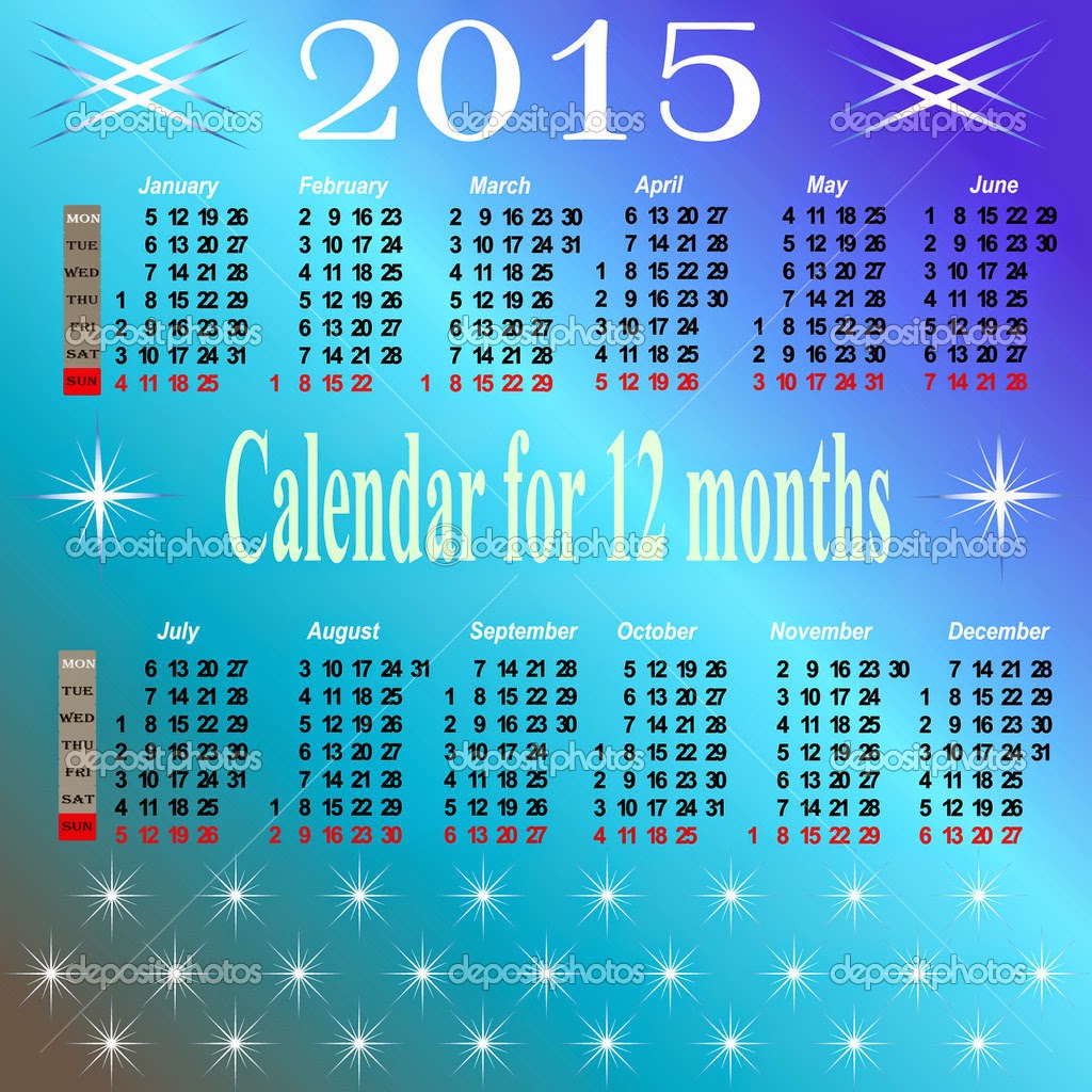 Happy New Year Calendar Wallpaper