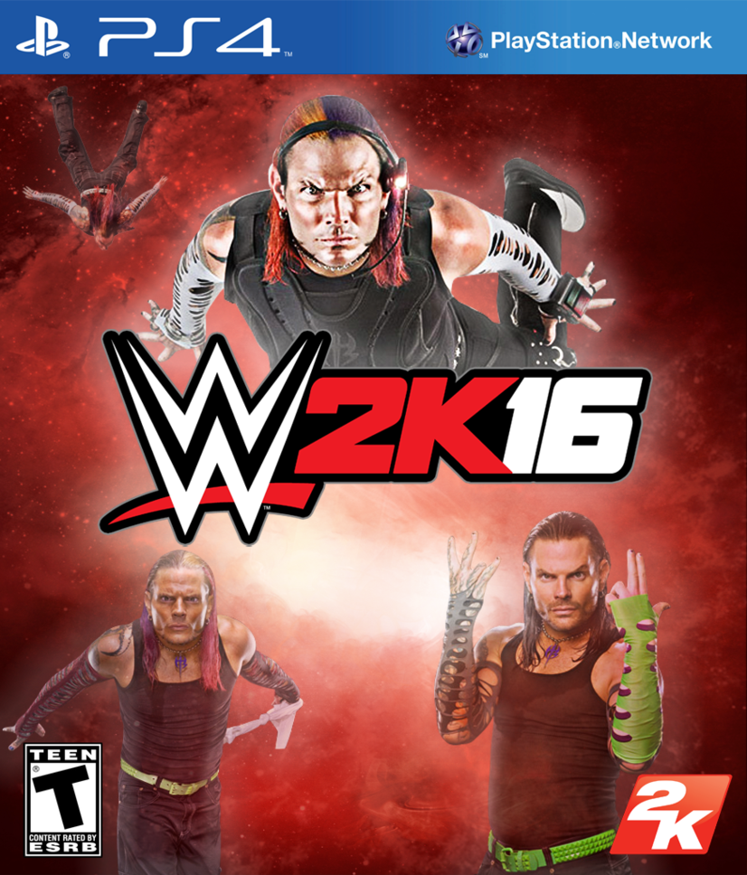 Wwe 2k16 Cover Jeff Hardy By Xtreme