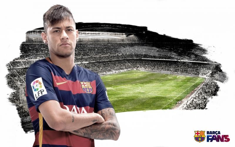 Name Neymar Jr Fc Barcelona Wallpaper