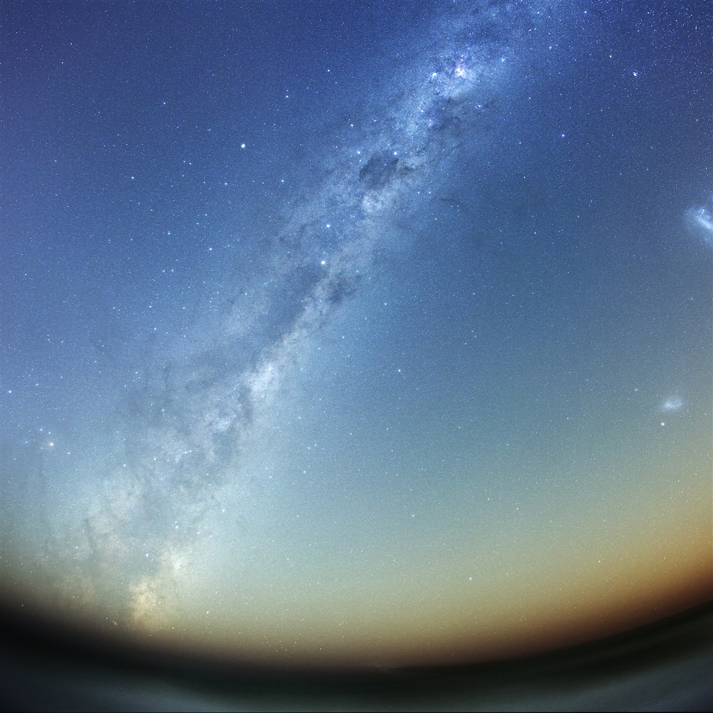 Milky Way Galaxy iPad Air Wallpaper iPhone