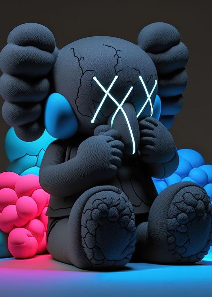 Hypebeast Kaws Poster By Matiascurrie Displate In