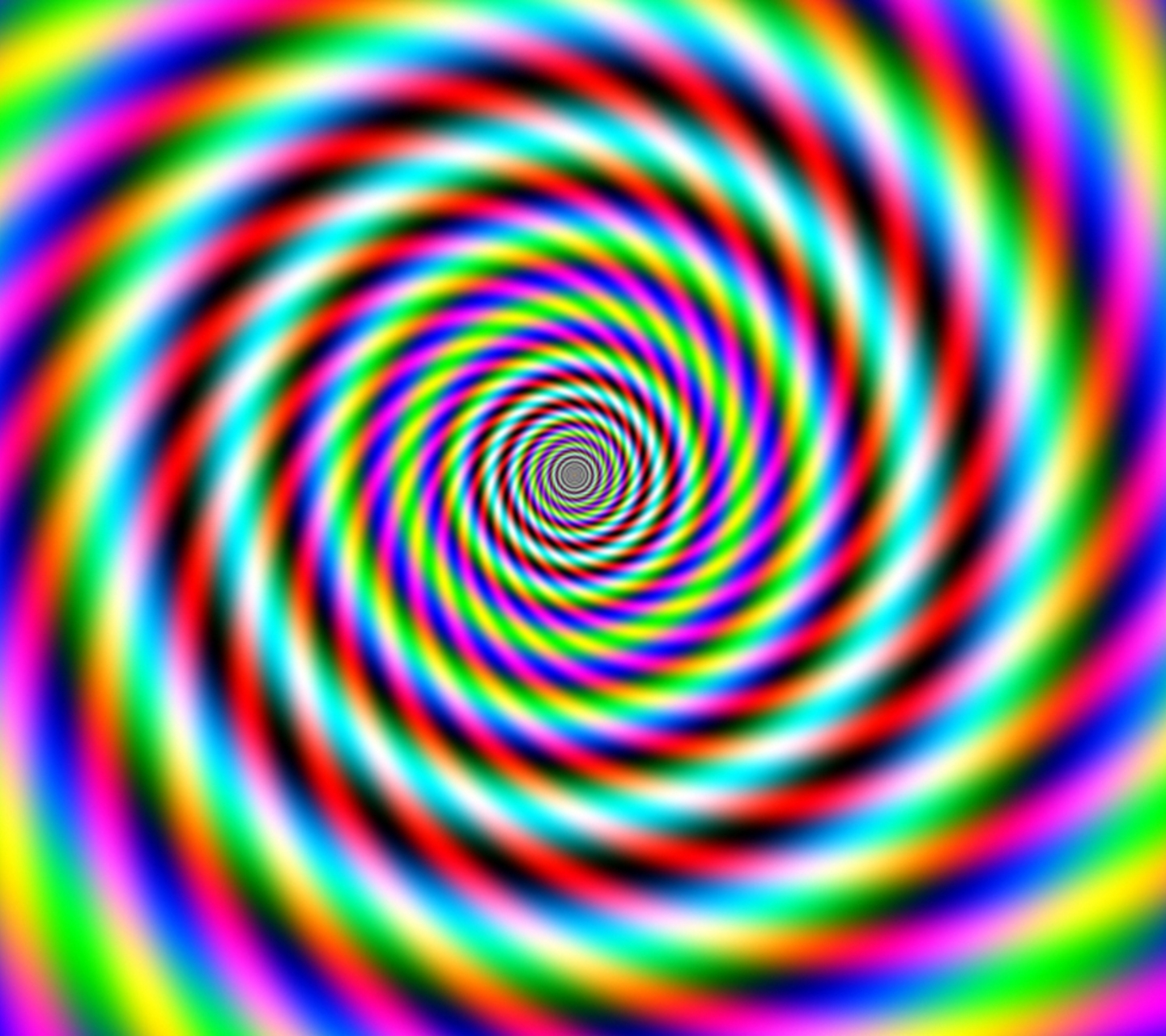 Оптическая иллюзия спираль Фрейзера