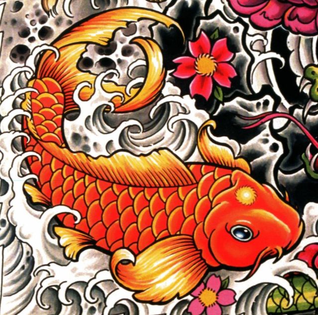 Koi Fish Tattoo Design Tattoos