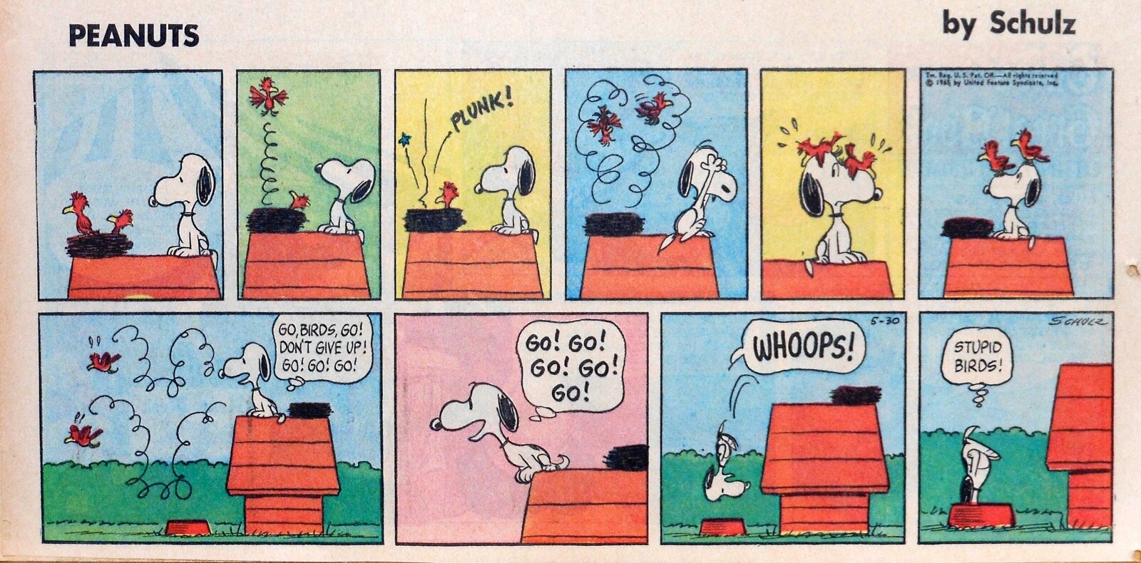Peanuts Comic Strips Wallpaper