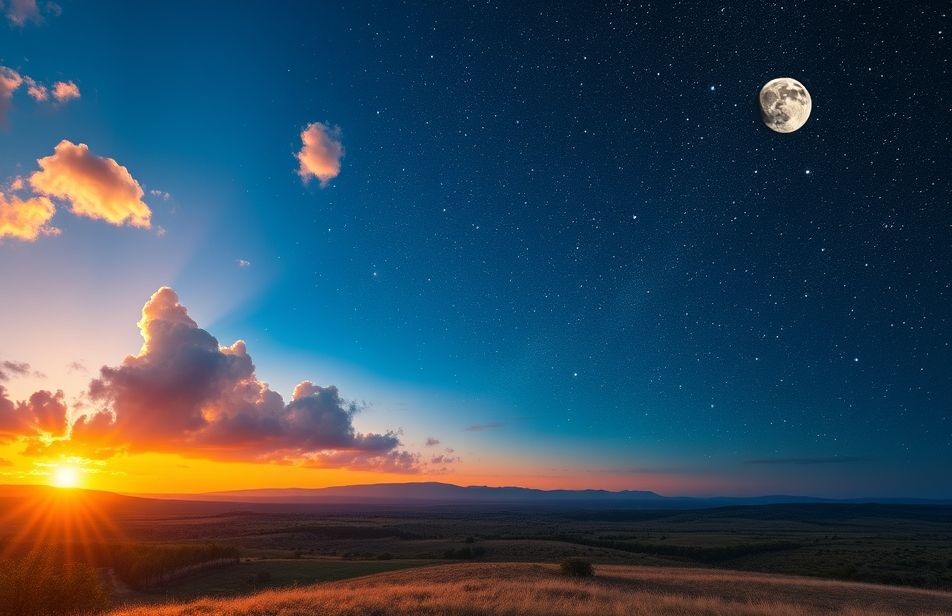 Day And Night Wallpaper