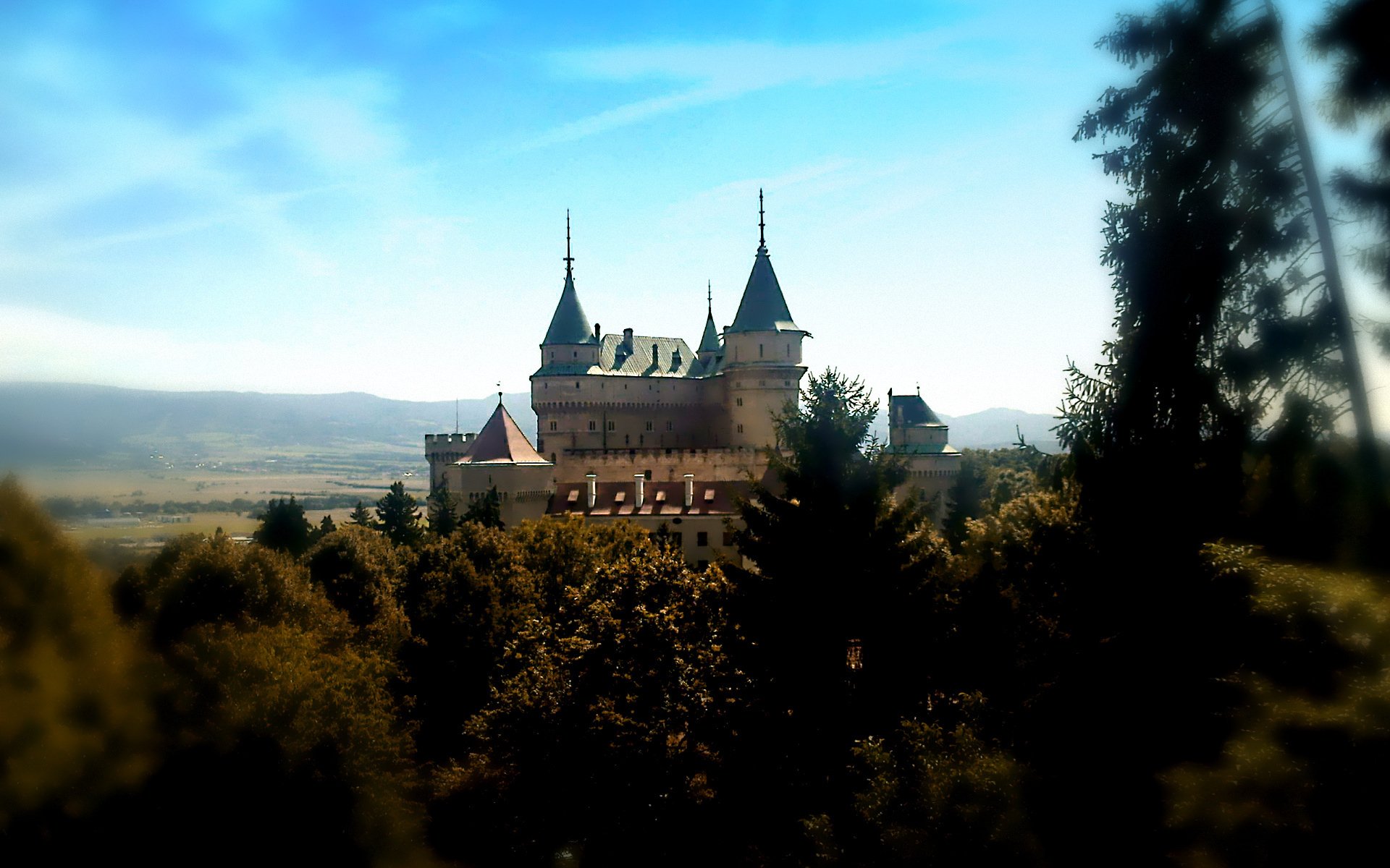 Man Made Bojnice Castle HD Wallpaper