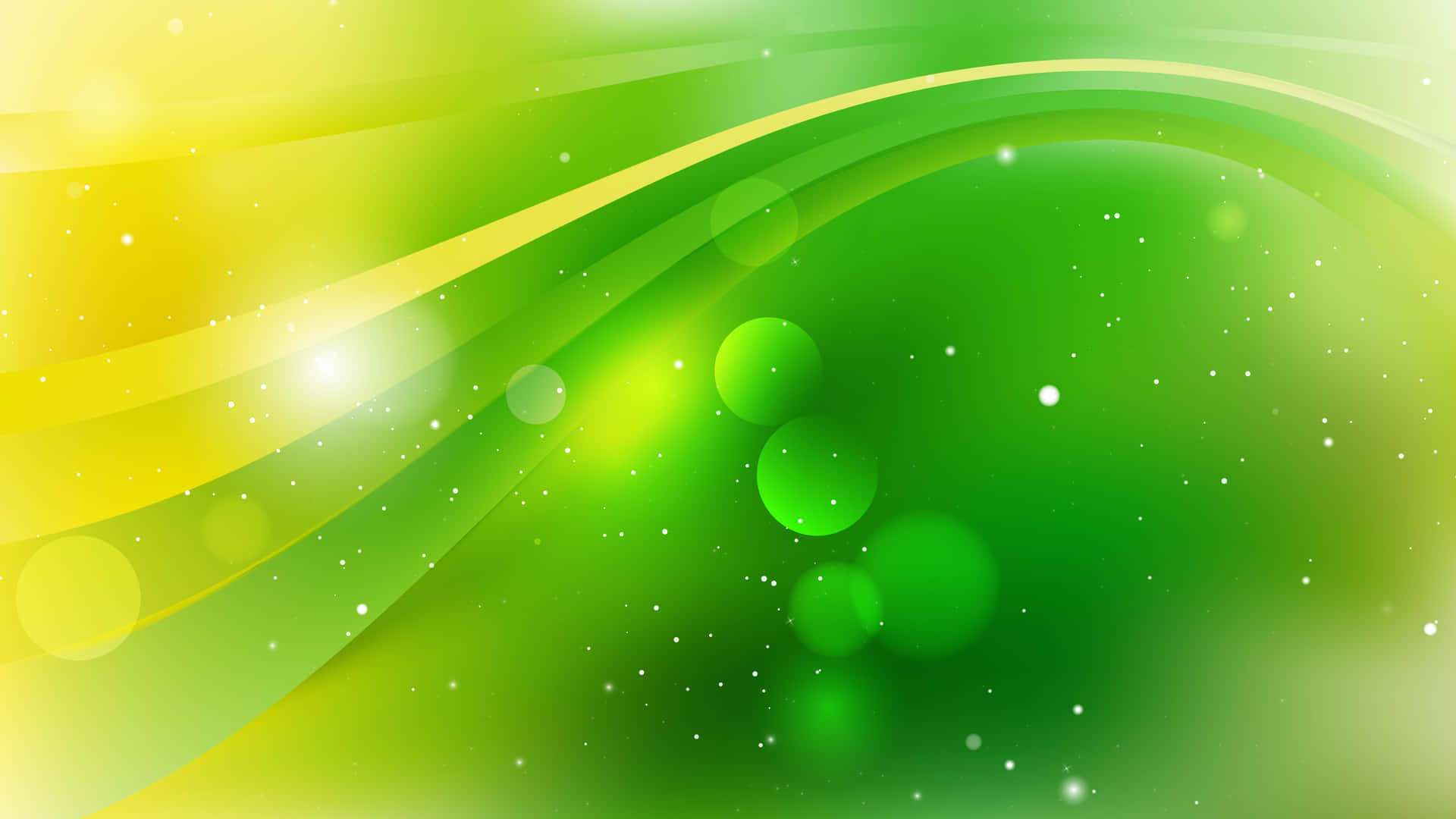 Abstract Green Background Wallpaper