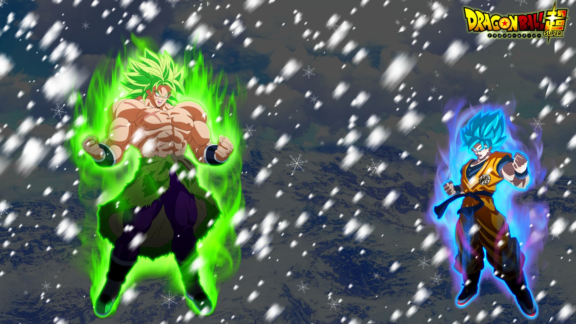 Goku Vs Broly HD Wallpaper Background Image Id