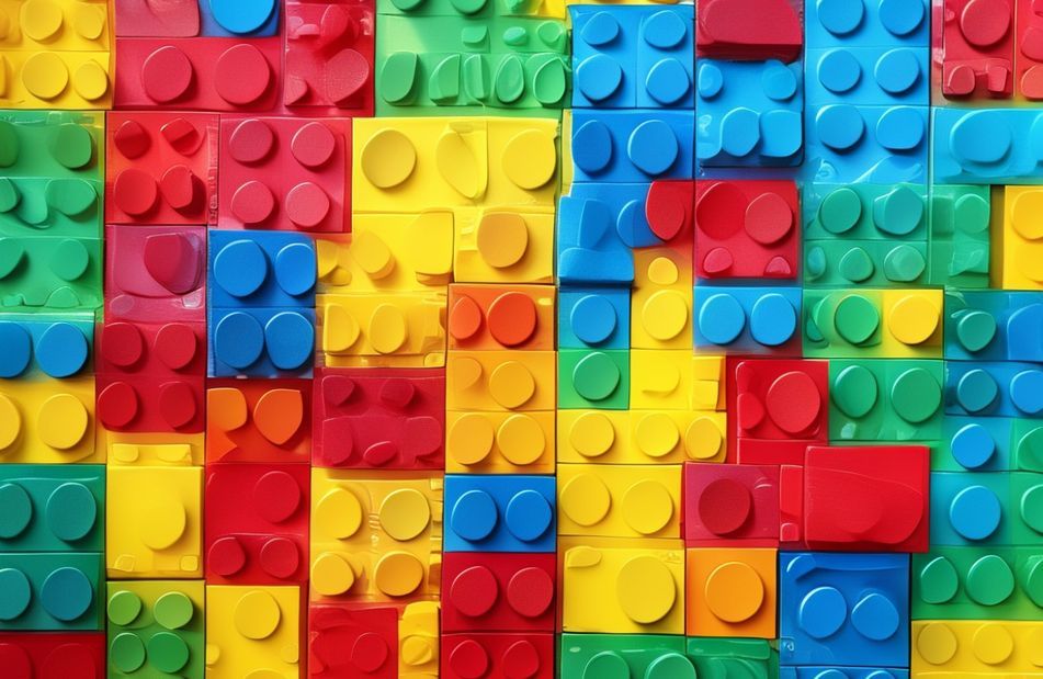 Lego Brick Wallpaper