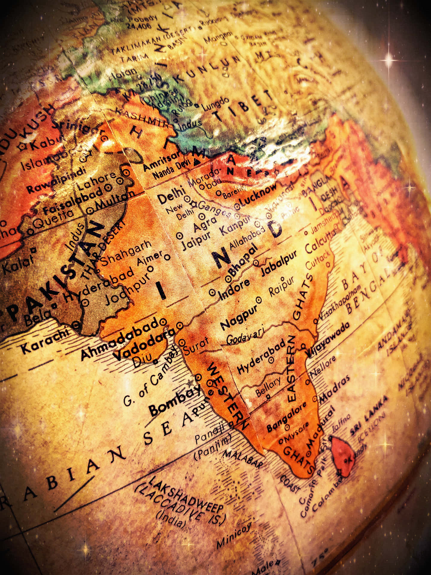 Globe Map Wallpaper