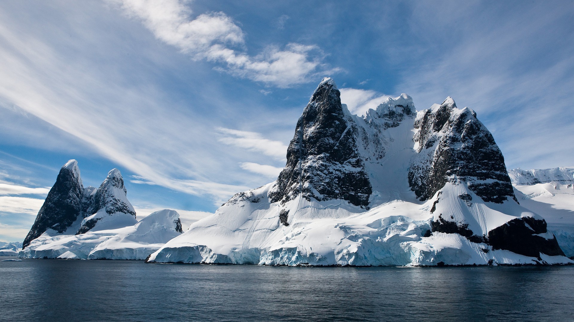 Snow Mountain Desktop HD Image New Wallpaper