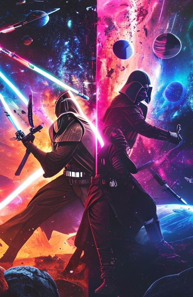 Dual Screen Wallpaper Star Wars