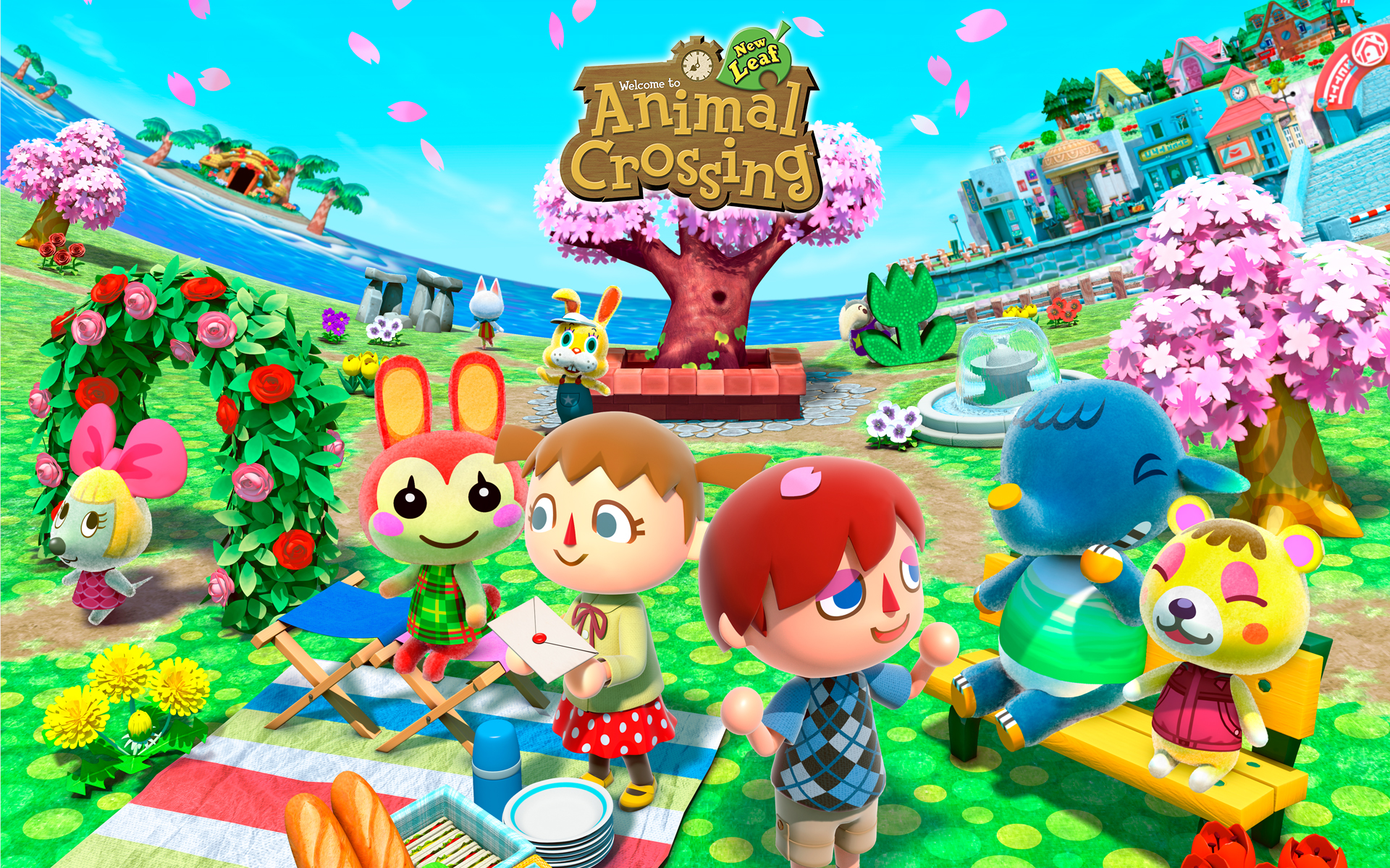 Animal Crossing New Leaf Wallpaper