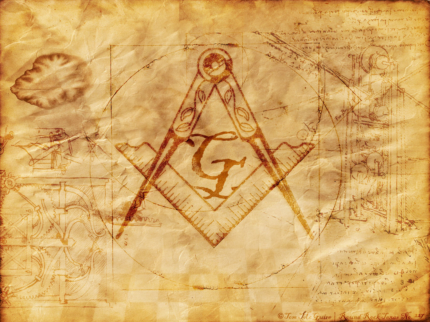 Pictures Masonic Wallpaper Da Vinci Car