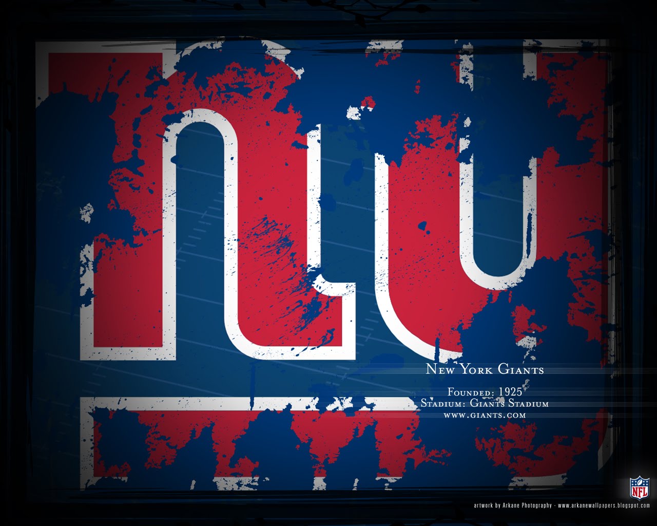 Arkane NFL Wallpapers Profile   New York Giants 1280x1024