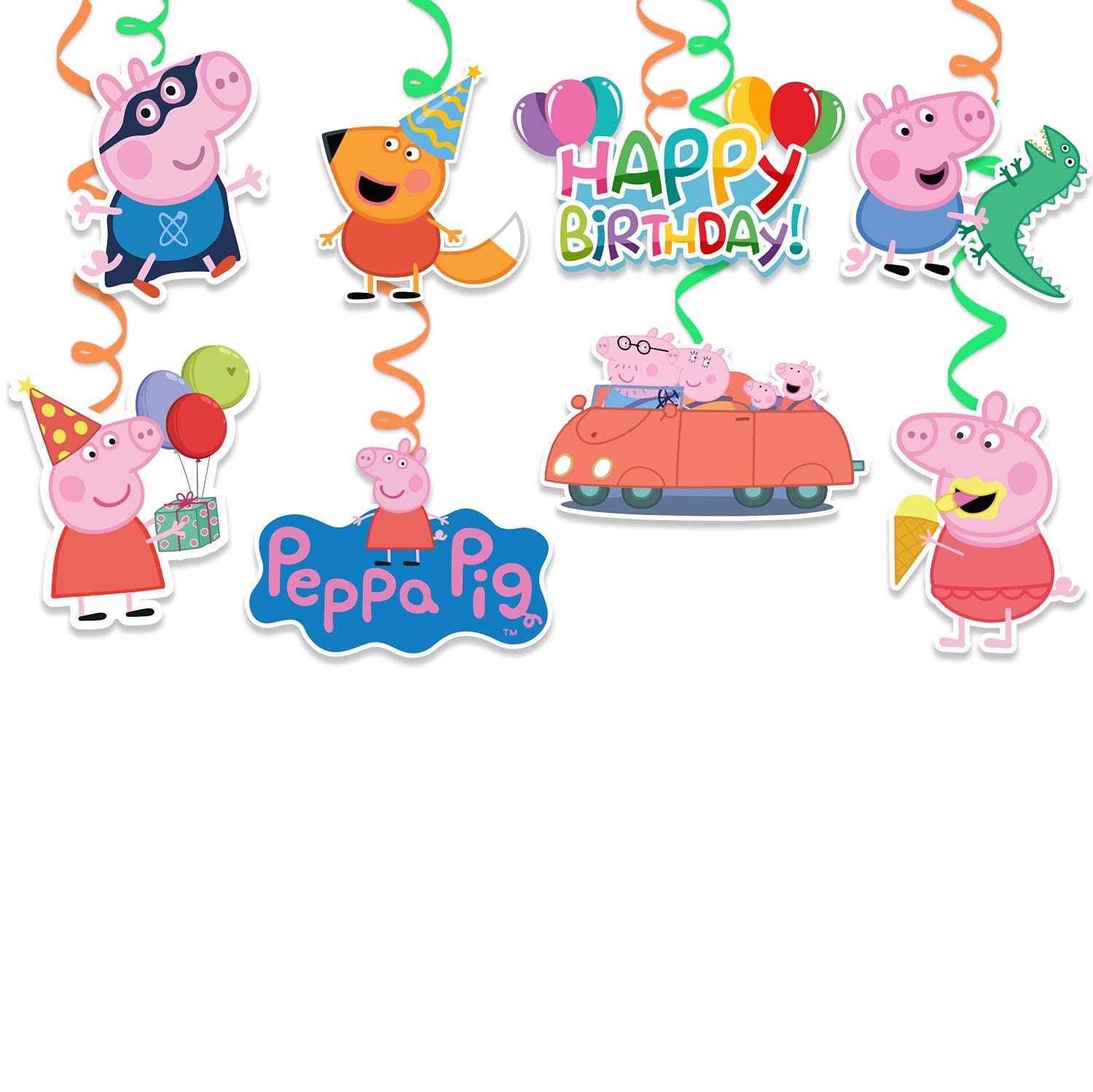 Buy Festiko Peppa Pig HappybirtHDay Theme Party Decoration