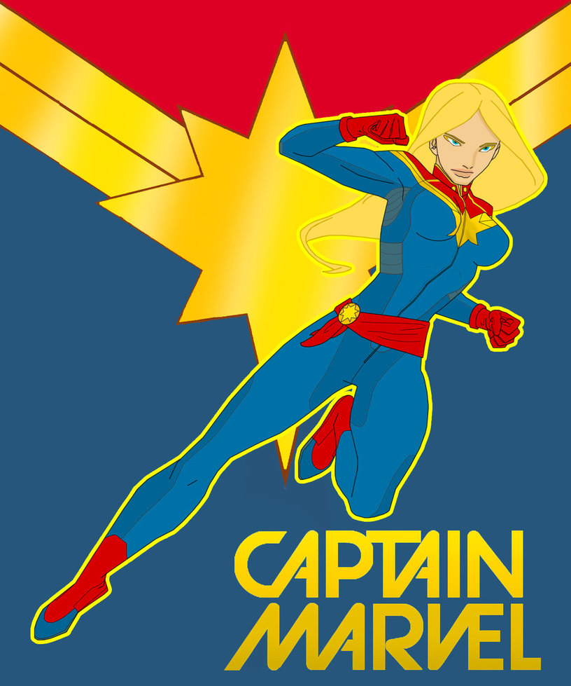 Captain Marvel Carol Danvers By Momopjonny
