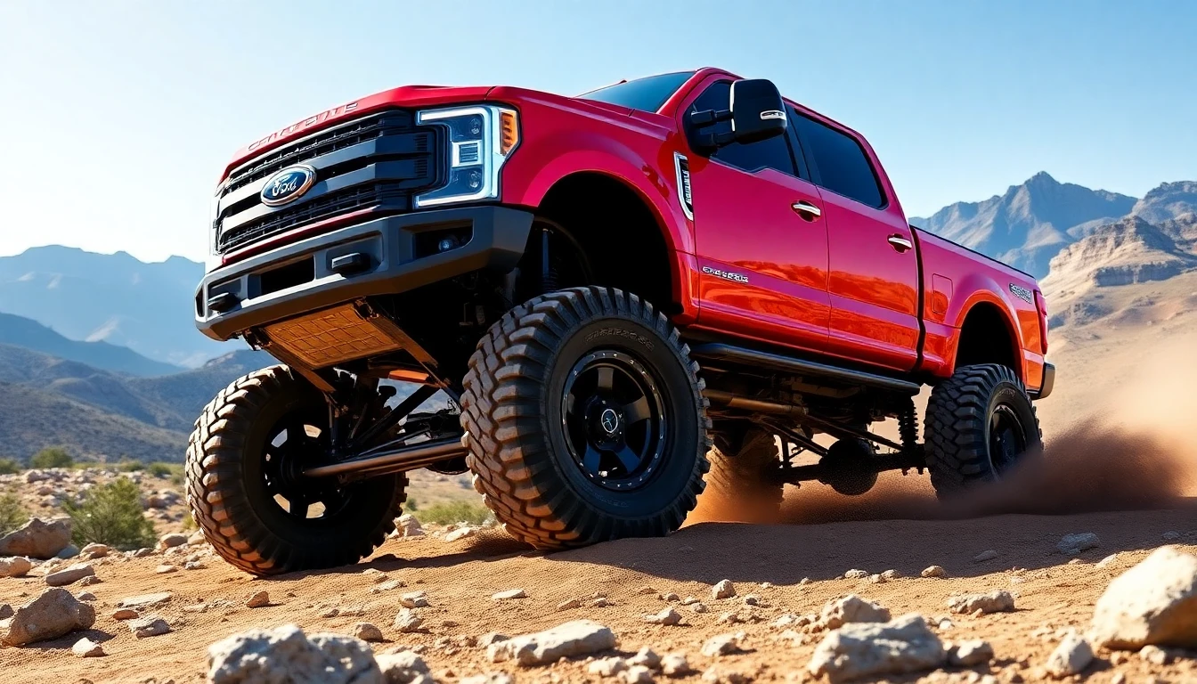 Lifted Truck Wallpaper HD