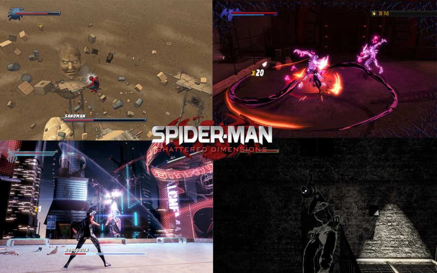 Spider Man Shattered Dimensions Wallpaper By Kingdomheartsjordan On