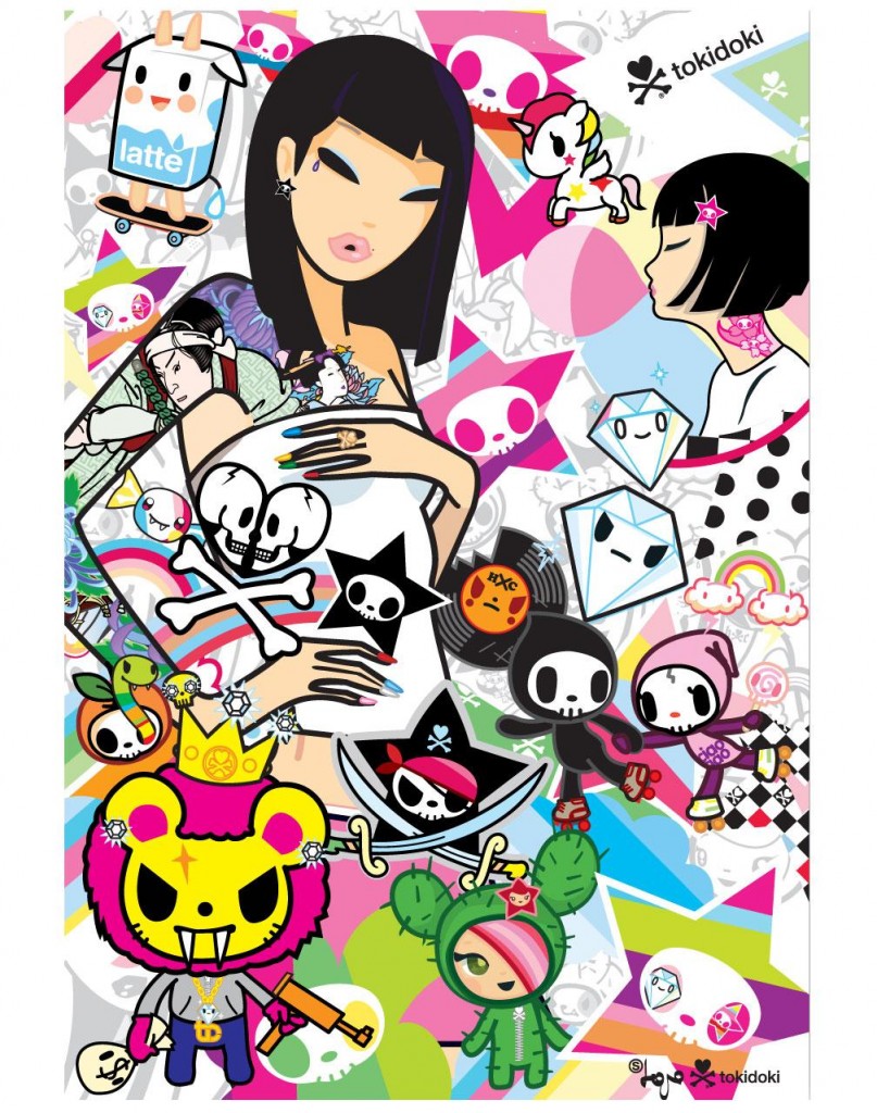 Tokidoki Disco Poster Polyester Has Never Looked So Good