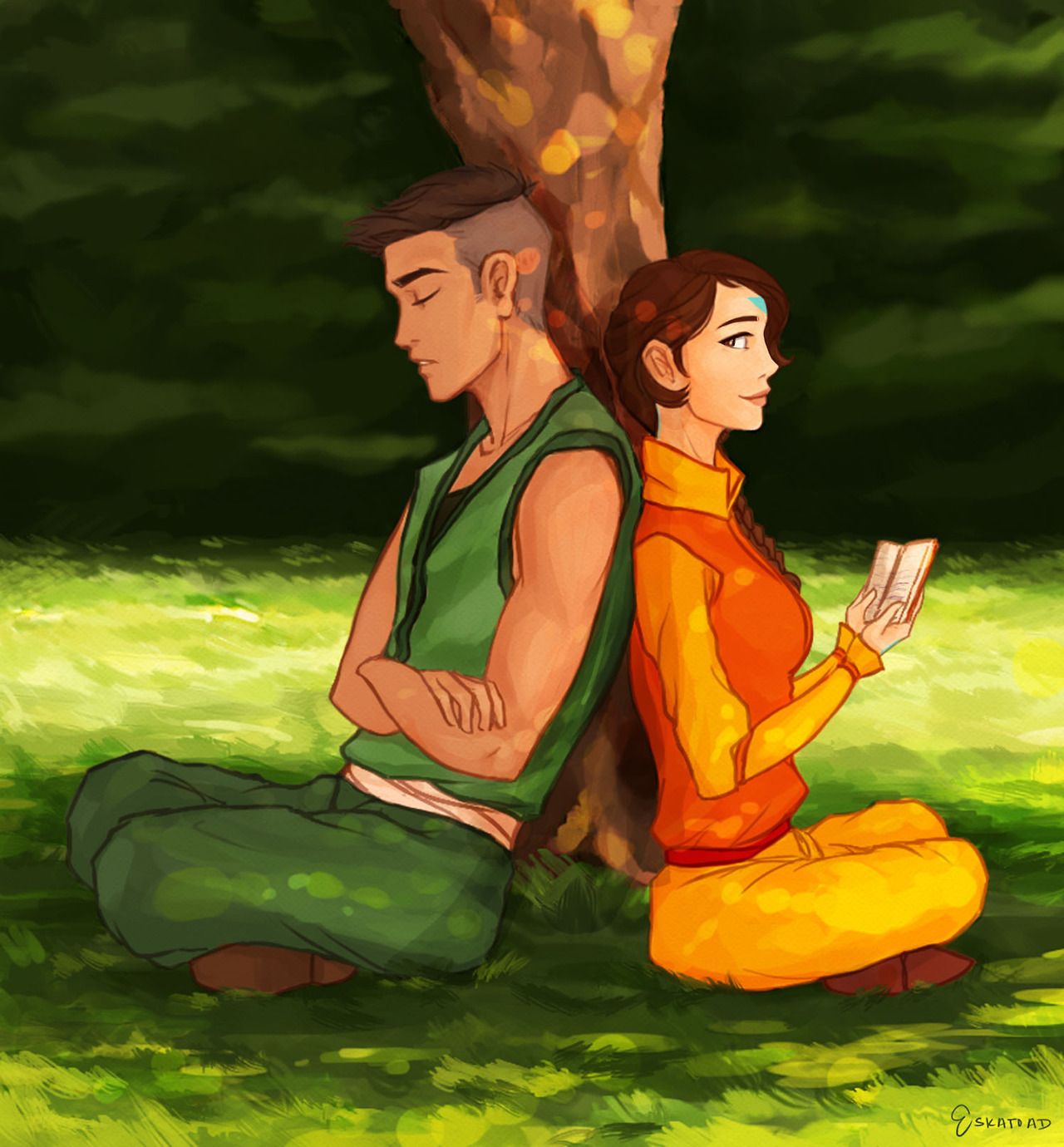 Older Kai And Jinora I Love This Avatar Airbender Aang