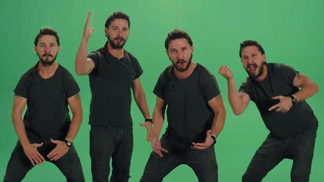 Shia Labeouf Just Do It Video Green Screen Rant Inspires Memes